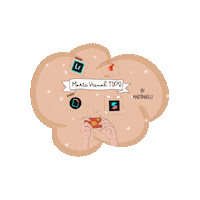 Cloud Baloon Sticker