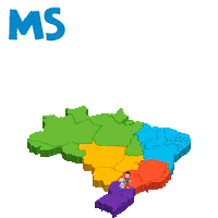 Mato Grosso Do Sul Brazil Sticker by Tio Ge