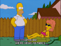 happy homer simpson GIF