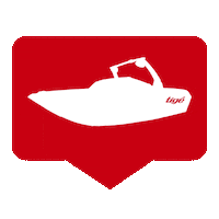 Surf Boat Sticker by Tige Boats, Inc.