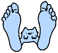 Cat Chilling Sticker by sillynub