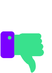 Superlike Thumbs Up Sticker by Tesonet