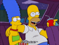 happy homer simpson GIF