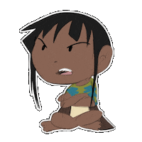 Sad Girl Sticker