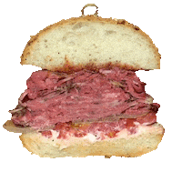 Roast Beef Bread Sticker by Major Food Group