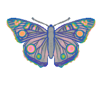 dinaaaaaah sticker trippy color dinah Sticker