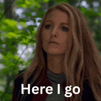 Nervous You Can Do It GIF by Blake Lively Fan