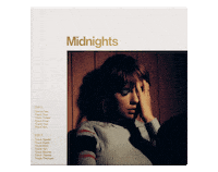 Late Night Vinyl Sticker by Taylor Swift