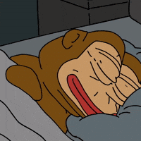 Wake Up Sleeping GIF by Ponke