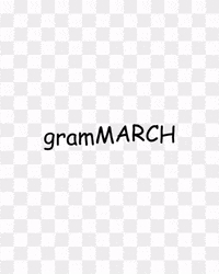 gramMARCH grammarch GIF