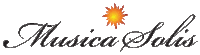 musicasolis script cursive musica solis musicasolis Sticker