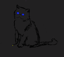 sketch a smoking cat GIF by Maudit