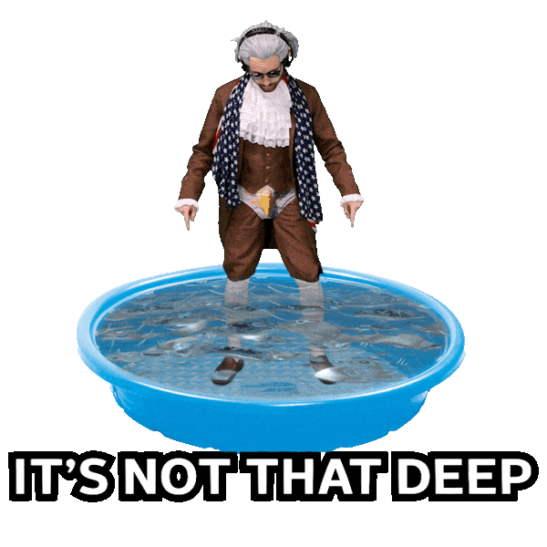 Swimming Pool Whatever Sticker