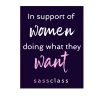 Women Support Sticker by SassClass