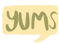 Yums Sticker