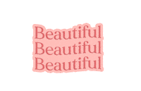 Beauty Glow Sticker by Flimty Fiber