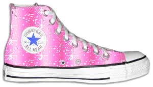 Sparkle Converse Sticker