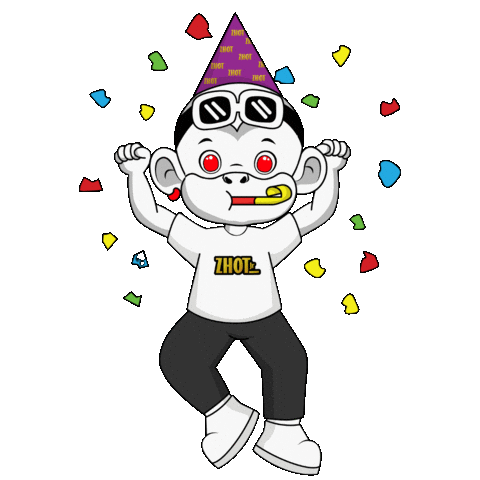 Turn Up Fiesta Sticker by Zhot Shop