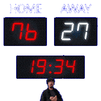27 Away Sticker