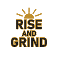 Rise Grind Sticker by CaliberSmart