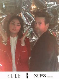 nyfw GIF by E! + ELLE + IMG NYFW: THE SHOWS KICK-OFF PARTY