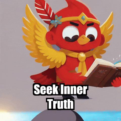 Self-Discovery Wisdom GIF by The Cardinal Virtue