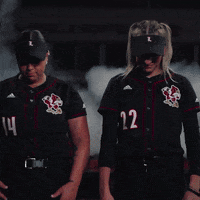 Dance Softball GIF by Louisville Cardinals