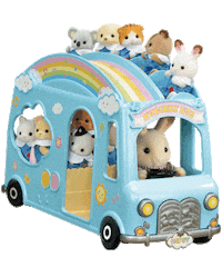 sylvanianfamilies summer family rabbit kid Sticker