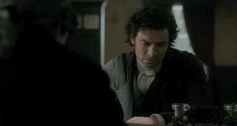 frustrated aidan turner GIF by MASTERPIECE | PBS