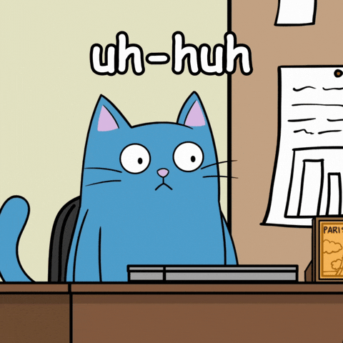 Suspicious Uh-Huh GIF