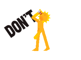 care dont Sticker by Joe Le Huquet