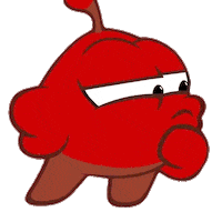 Thinking Think Sticker by Om Nom