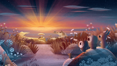 Summer Solstice GIF by Puffin Rock