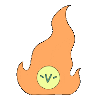 Fire Fueguito Sticker by Rudo Co.