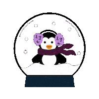 Winter Solstice Goodbye Sticker by Jessica Lau