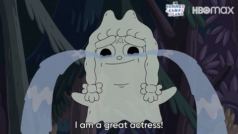 Summer Camp Island Crying GIF by HBO Max