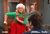 christmas spirit nbc GIF by HULU