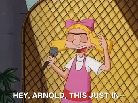 hey arnold nicksplat GIF