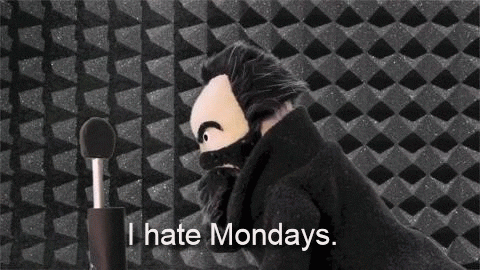 Monday Hate GIF