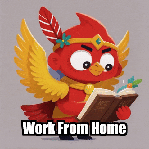 Work From Home GIF by The Cardinal Virtue