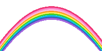 shooting star rainbow Sticker by Megmakes