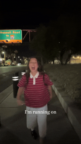 Running Home GIF by Jade LeMac