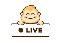 Happy Monkey Sticker by playnationsg