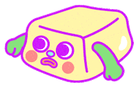 sad over it Sticker by Christal Sih