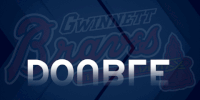 double GIF by Gwinnett Braves