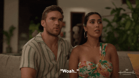 Elizabeth Henstridge Sleuthers GIF by Hallmark Channel