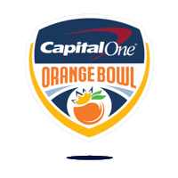orange bowl football Sticker by Capital One