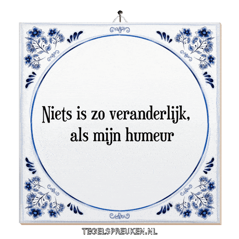 Humor Wijsheid Sticker by Tegelspreuken.nl