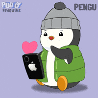 I Love You Hearts GIF by Pudgy Penguins