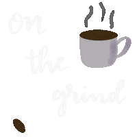 Happy Coffee Time Sticker